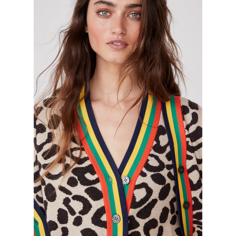 The Cat Leopard Cardigan