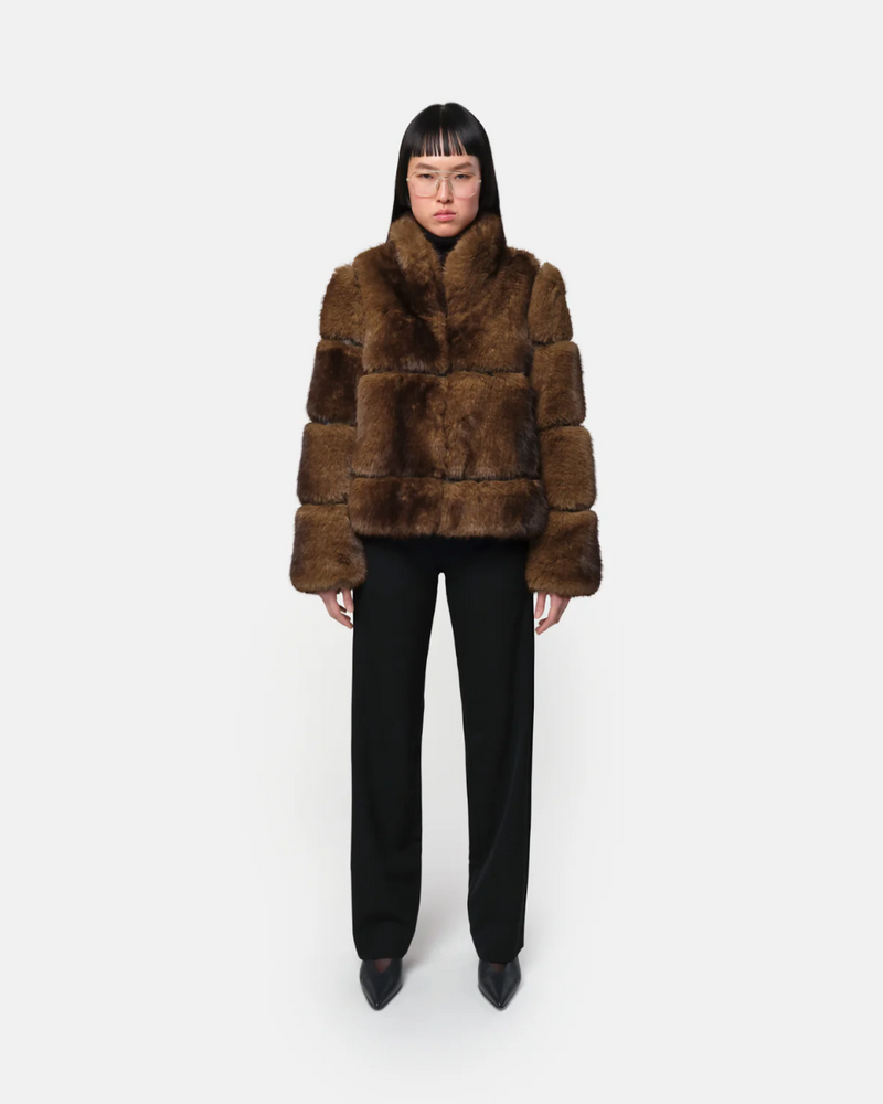 Sai Faux Mink Coat