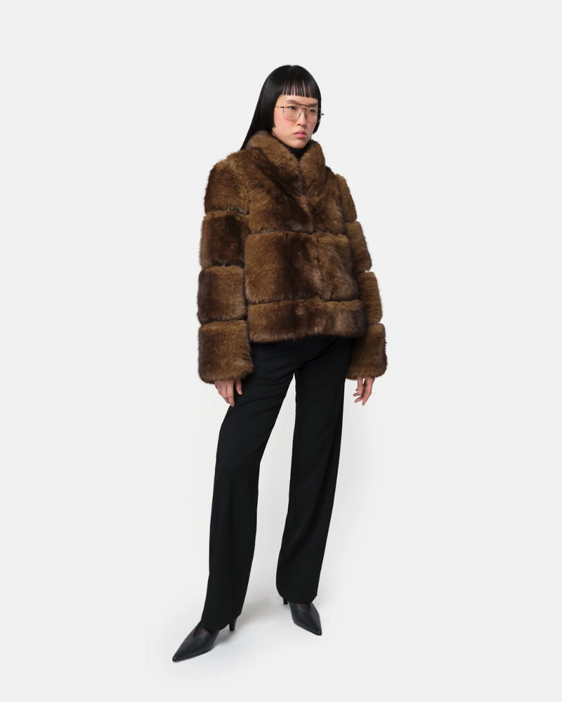 Sai Faux Mink Coat