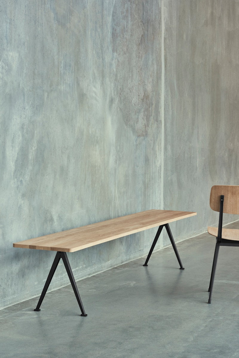 Wood Pyramid Bench