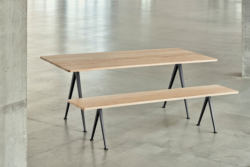 Wood Pyramid Bench