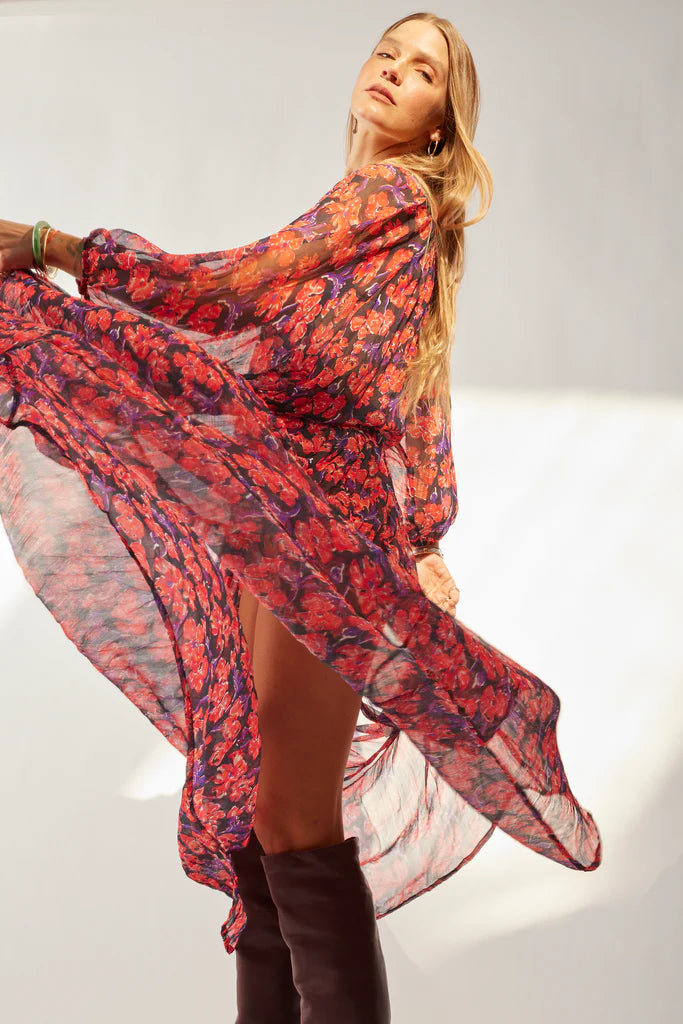 Lainey Dress w/ Sash  Natalie Martin   