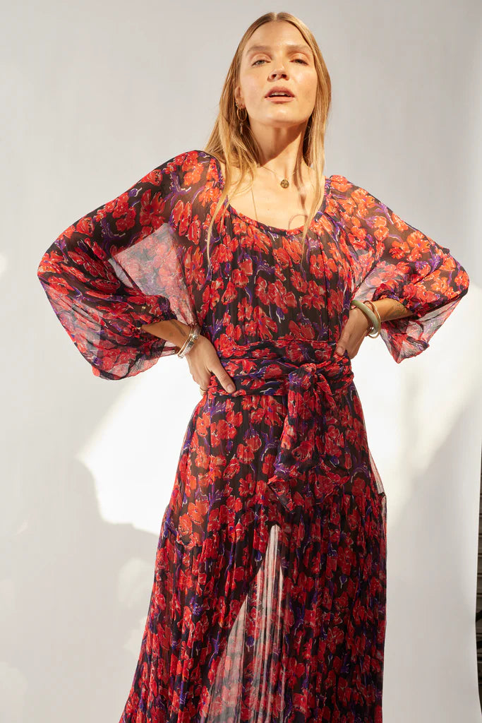 Lainey Dress w/ Sash  Natalie Martin   