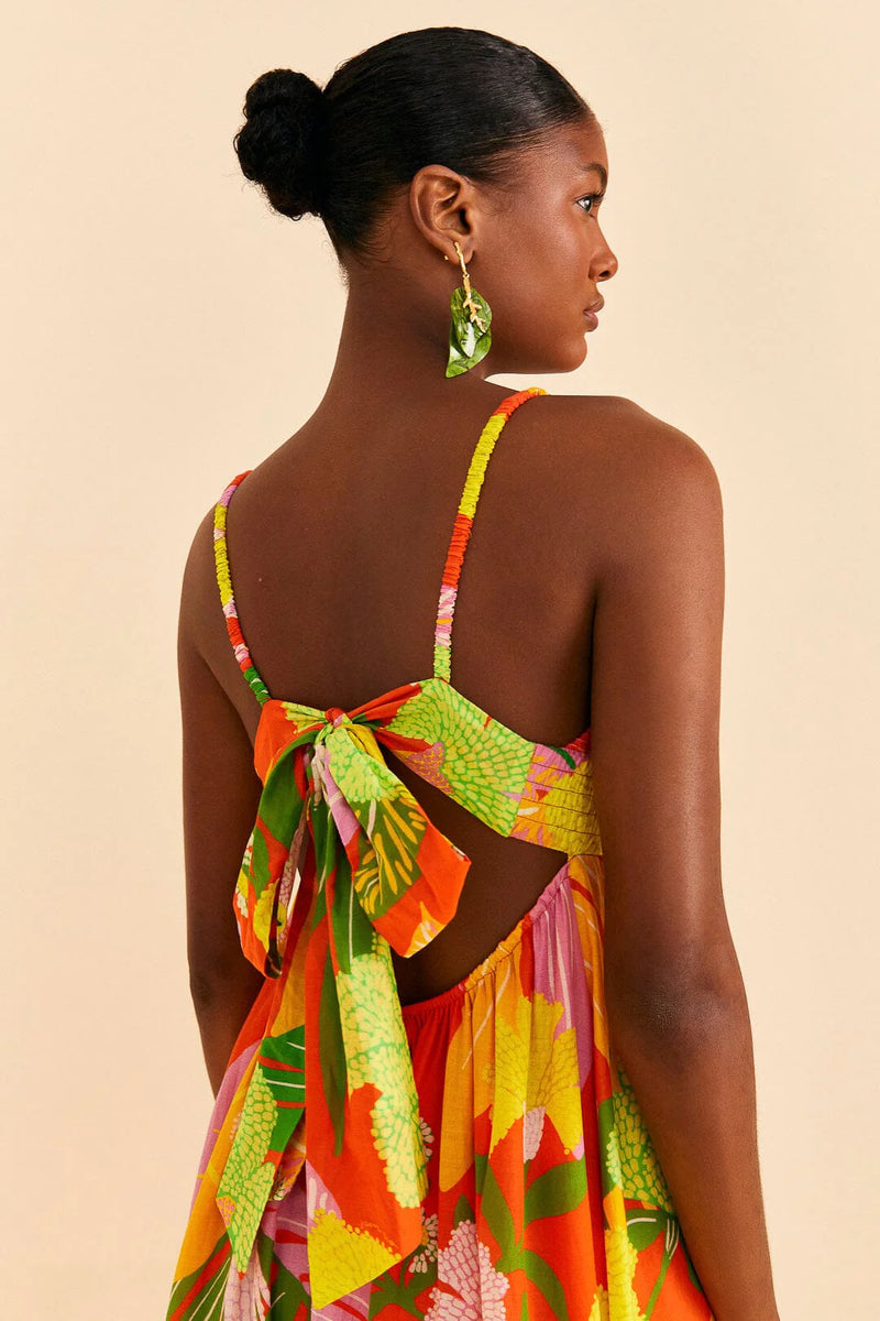 Neon floral dress online