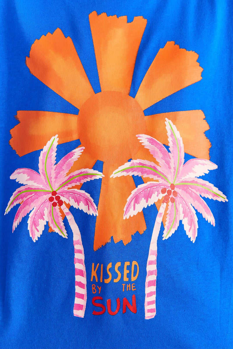 Kissed By The Sun Organic Cotton T-Shirt  Farm Rio   