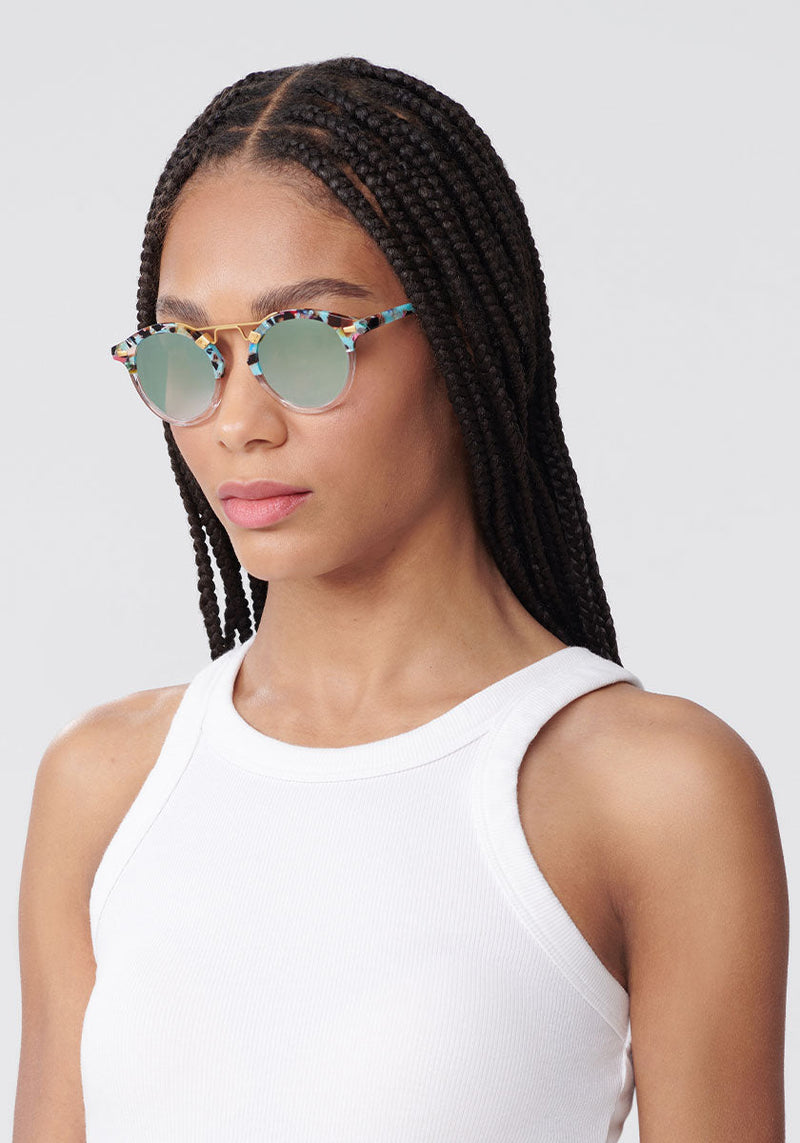 St. Louis Mirrored Sunglasses Apparel & Accessories Krewe   