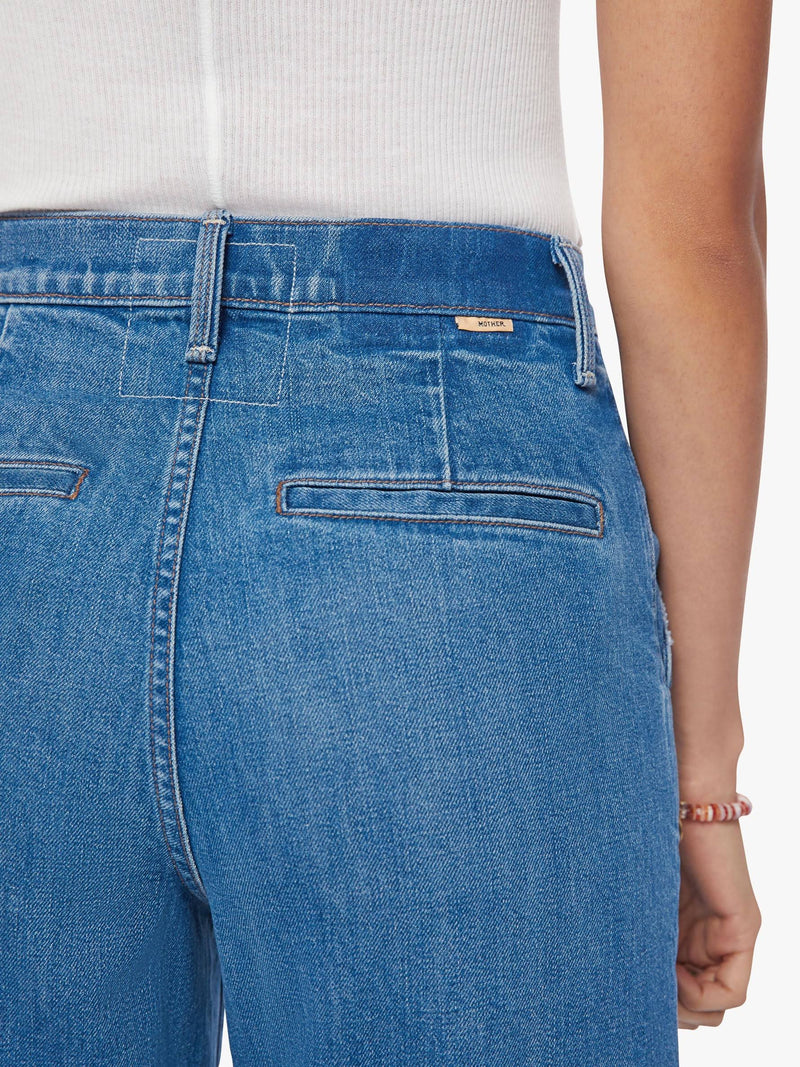 High Waisted Spinner Prep Skimp  Mother Denim   