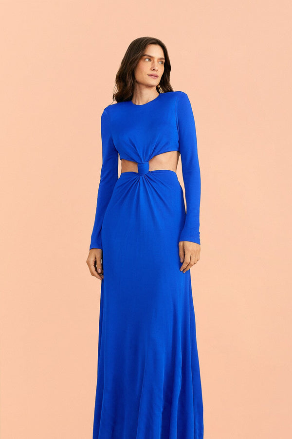 Knot Cut Out Maxi Dress  Farm Rio   