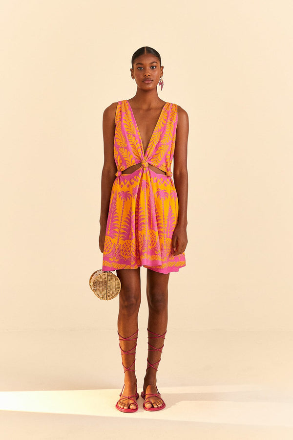 Pineapple Love Mini Dress  Farm Rio   