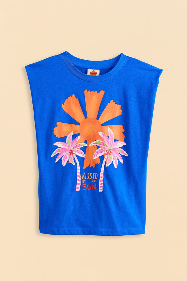 Kissed By The Sun Organic Cotton T-Shirt  Farm Rio   