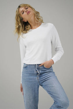 Long Sleeve Rib Crew  LNA   