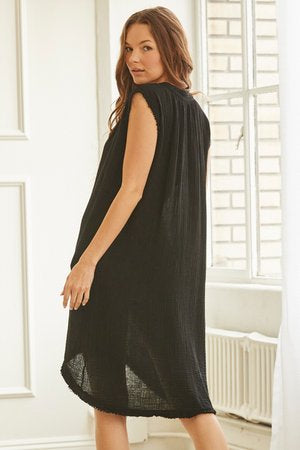 Fez Lightweight Gauze Caftan Apparel 9Seed   