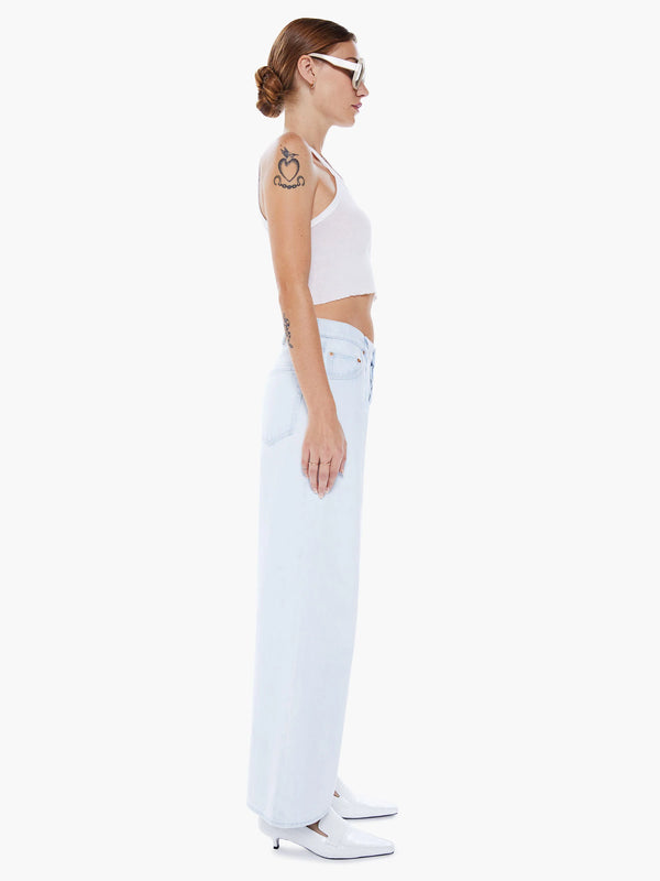 SNACKS! The Pleated Double Dip Puddle Apparel & Accessories Mother Denim   