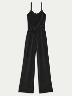 Elma Tank Jumpsuit in Velour  Suzie Kondi   