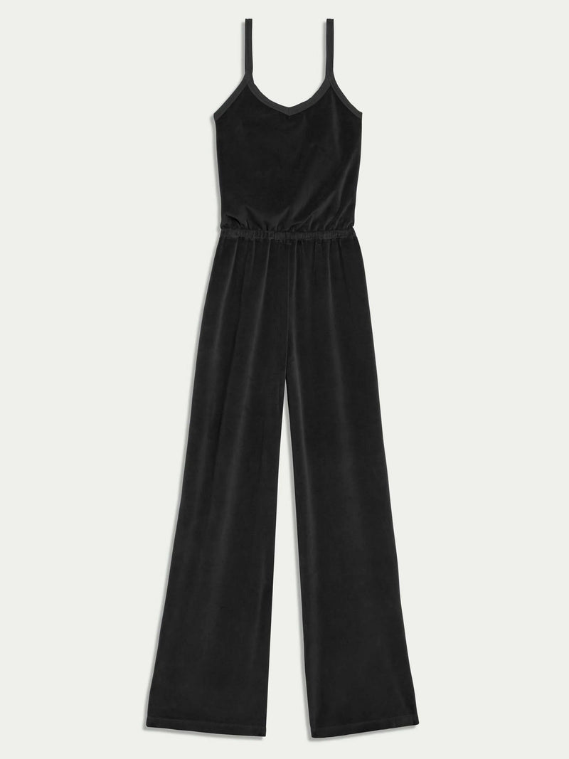Elma Tank Jumpsuit in Velour  Suzie Kondi   