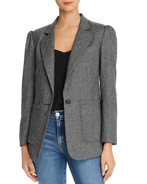 Pax Blazer Apparel Rebecca Minkoff 2 Gray 