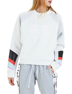 Easy Run Sweatshirt Apparel P.E. Nation Extra Small White 