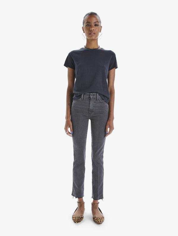 The High Waisted Rascal Ankle Fray Apparel & Accessories Mother Denim   