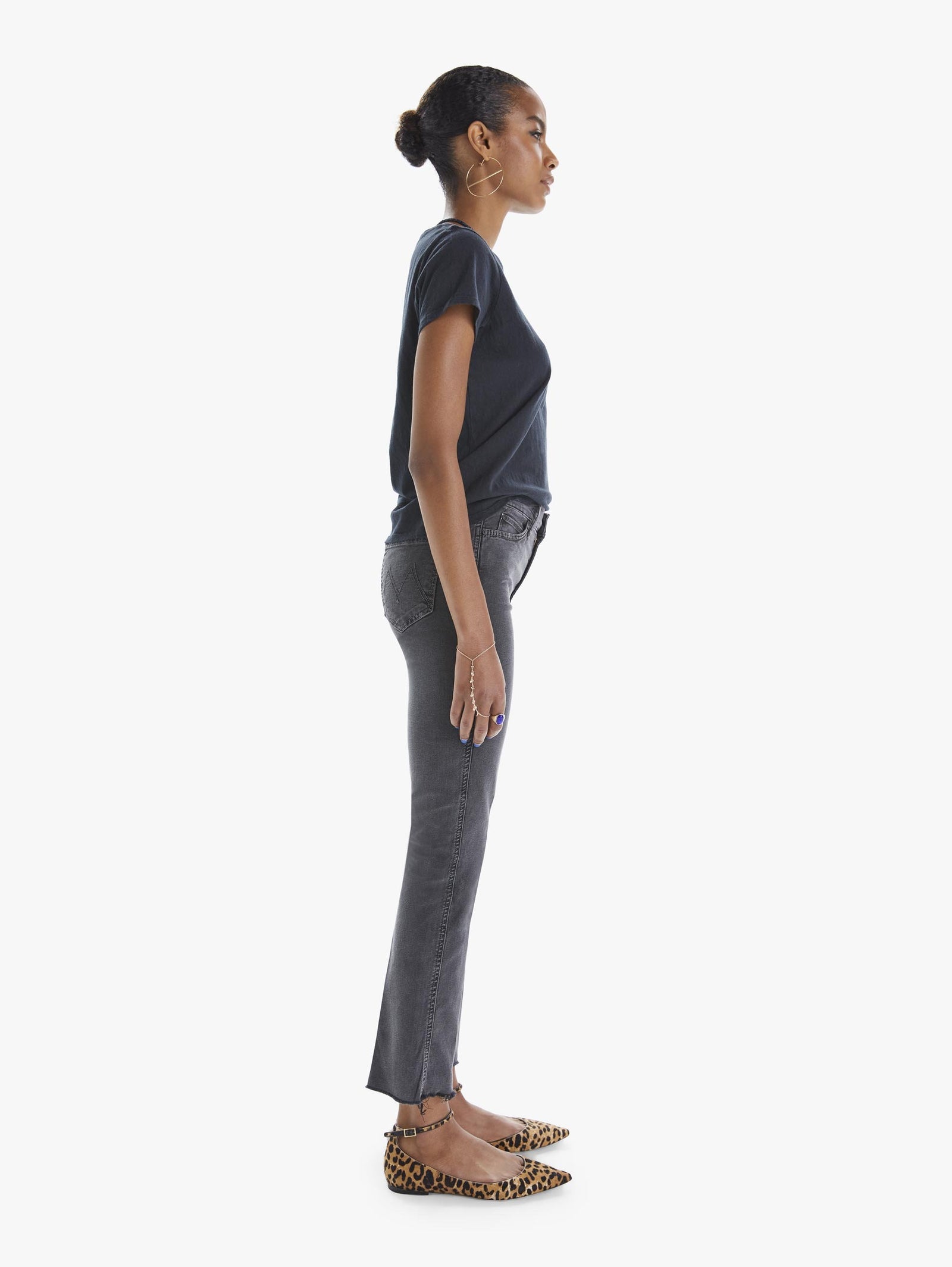 The Rascal Ankle Fray - Noted! | MOTHER DENIM