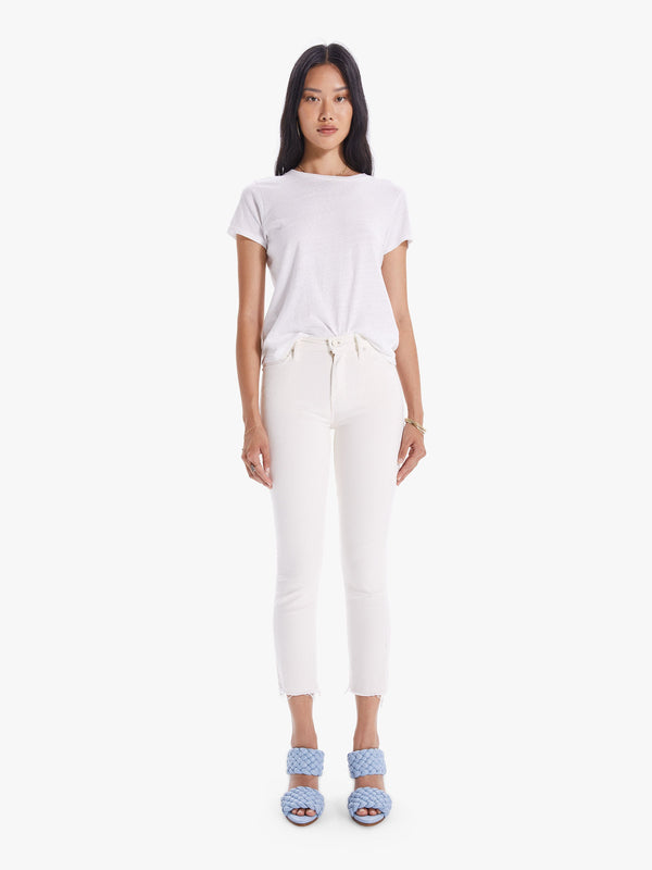 The Mid Rise Dazzler Crop Apparel & Accessories Mother Denim   