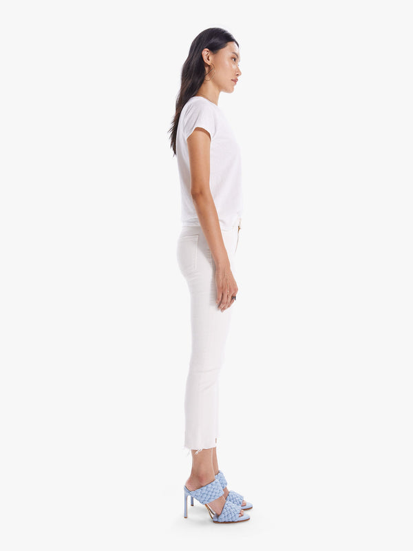 The Mid Rise Dazzler Crop Apparel & Accessories Mother Denim   