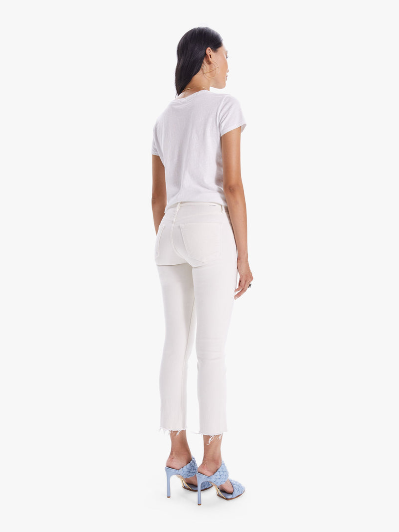 The Mid Rise Dazzler Crop Apparel & Accessories Mother Denim   
