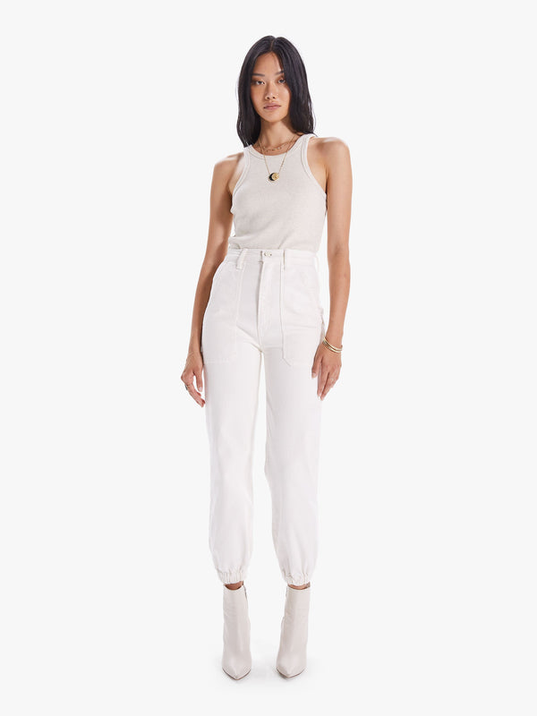 The Wrapper Patch Springy Ankle Apparel & Accessories Mother Denim   
