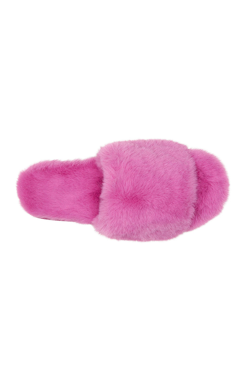 Diana Faux Fur Slide Apparel & Accessories Apparis   