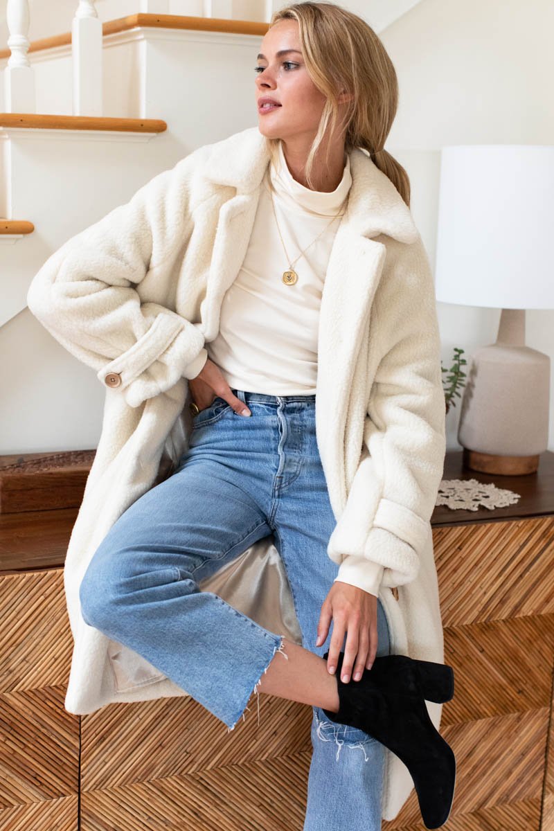 Matisse Sherpa Coat Apparel & Accessories Emerson Fry   