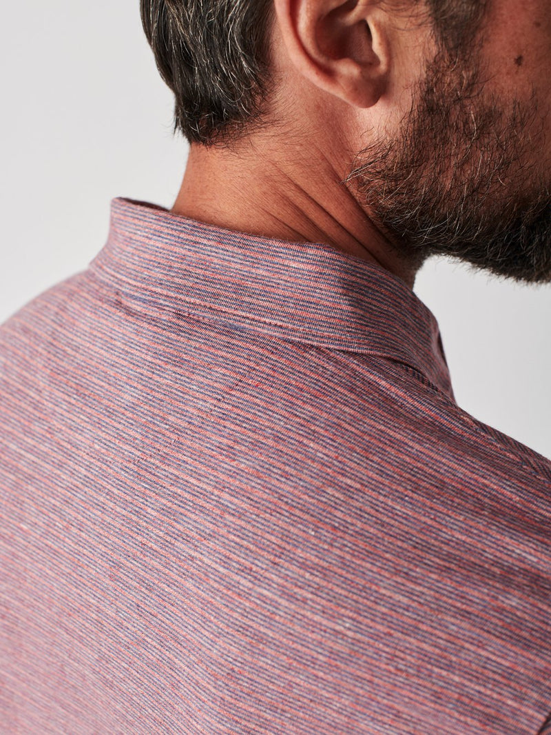 Movement Long-Sleeve Polo Apparel & Accessories Faherty   