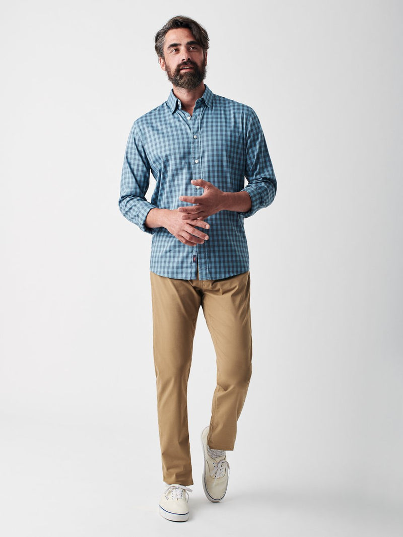 Heathered Movement Shirt Apparel Faherty   