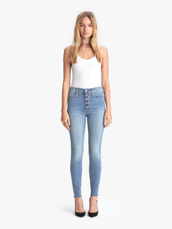 The Fly Cut Stunner Fray Jeans Apparel Mother Denim 24 Final Frontier 