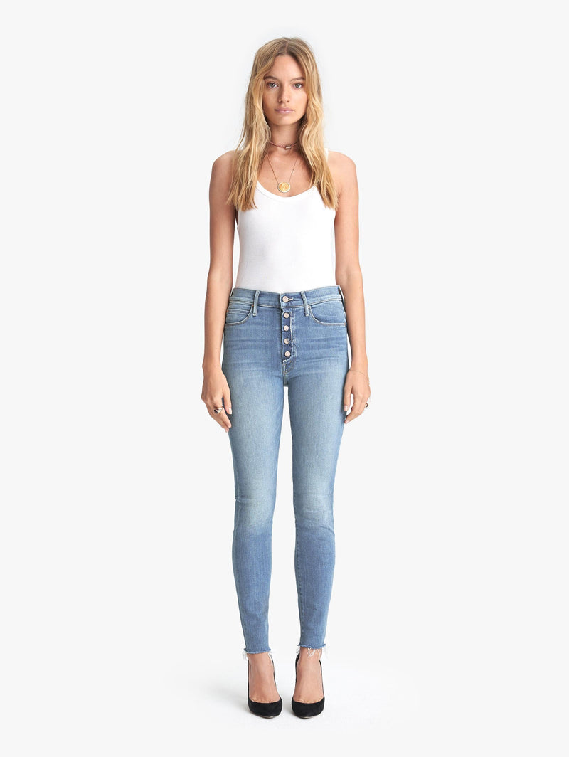 The Fly Cut Stunner Fray Jeans Apparel Mother Denim 24 Final Frontier 