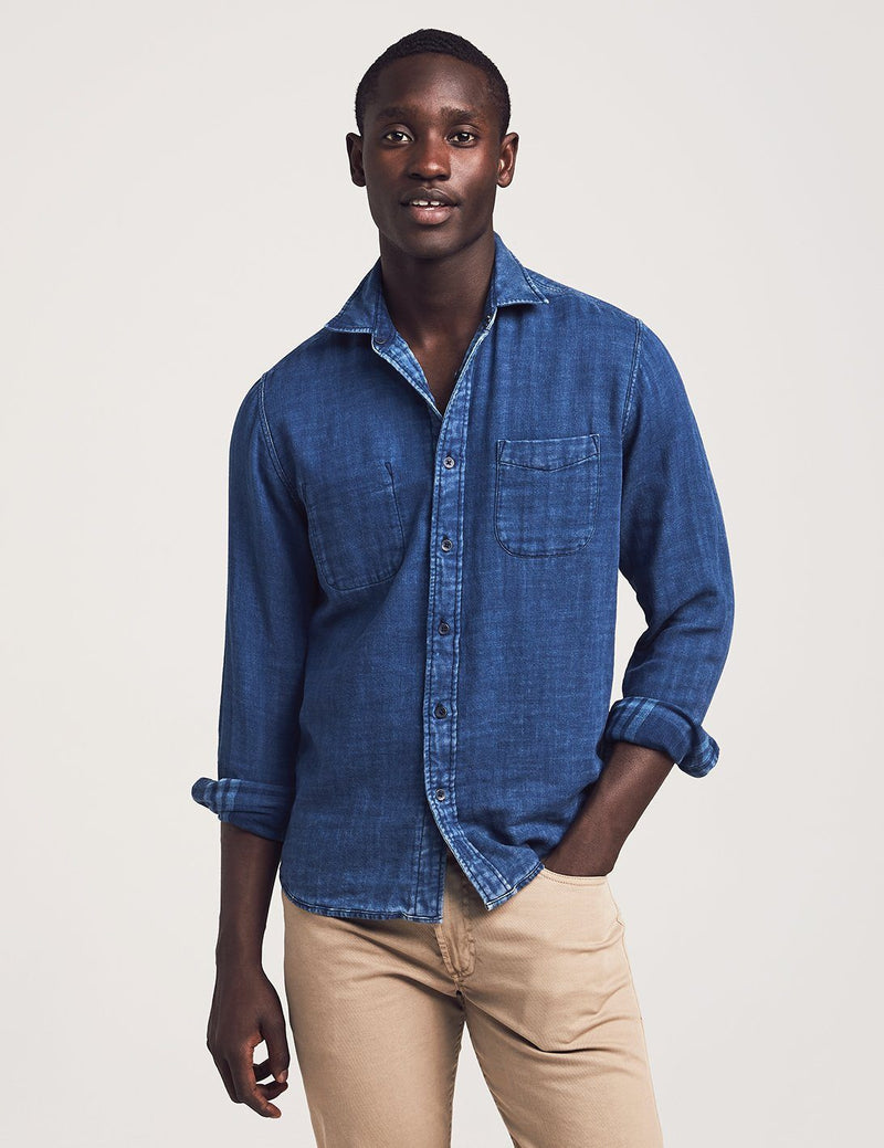 Reversible Belmar Shirt  Faherty   