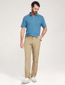 Del Mar 5 Pocket Pant Apparel Faherty Khaki 30 
