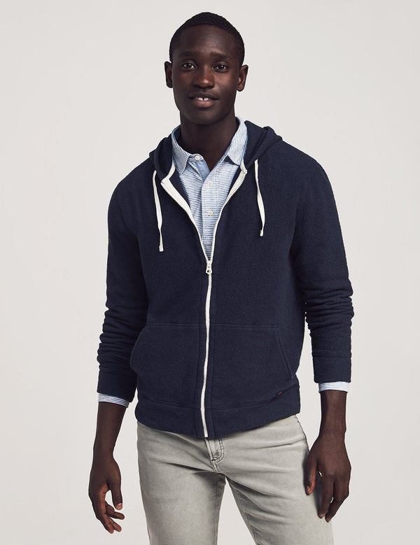 Spring Lake Hoodie Apparel Faherty Medium Navy 