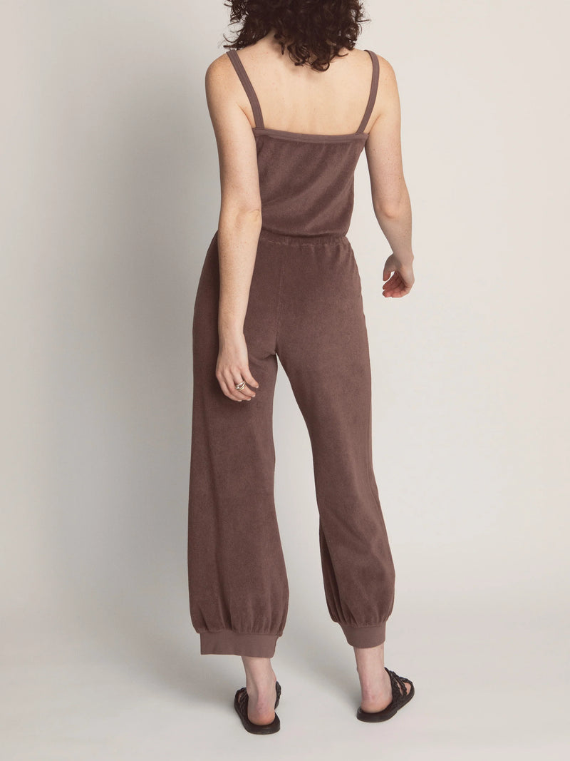 The Giorgi Tank Jumpsuit in Terry  Suzie Kondi   