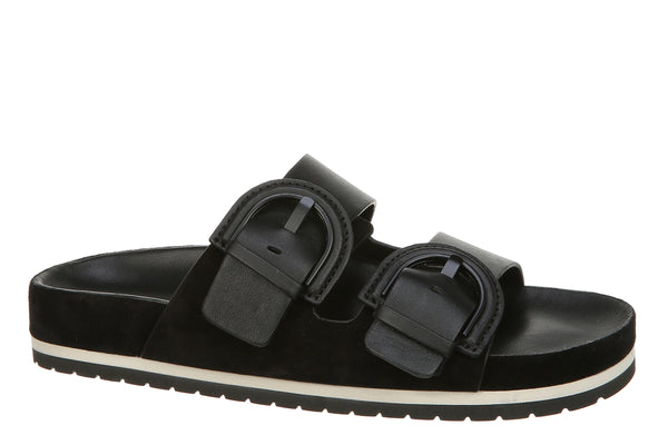 Glyn Buckle Slide Sandals Footwear Vince 6 Black 