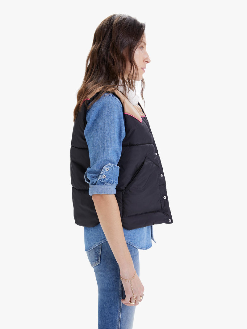 The Ol' West Puffer Vest Apparel Mother Denim   