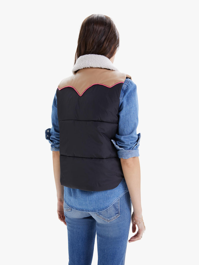 The Ol' West Puffer Vest Apparel Mother Denim   