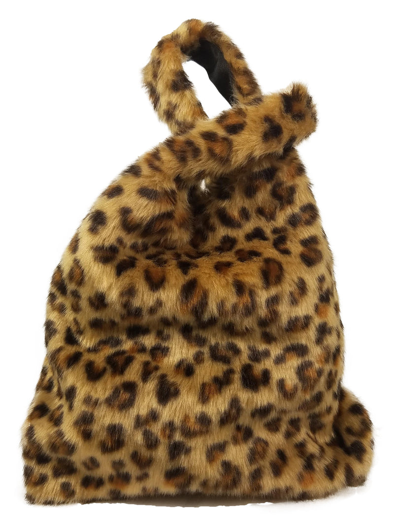 Faux Fur Handheld Bag Handbags Hat Attack   