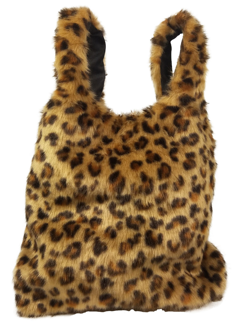 Faux Fur Handheld Bag Handbags Hat Attack   