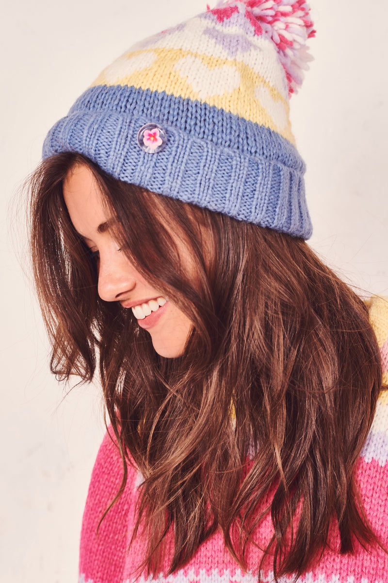 Leili Hat Accessories LoveShackFancy One Size Pink Icing 