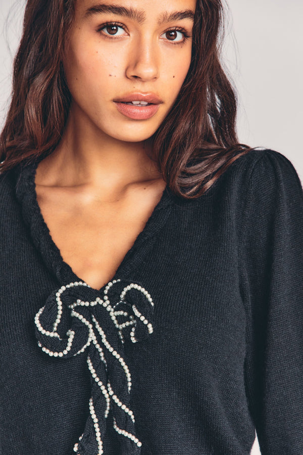 Leonora Pullover Sweater Apparel & Accessories LoveShackFancy   