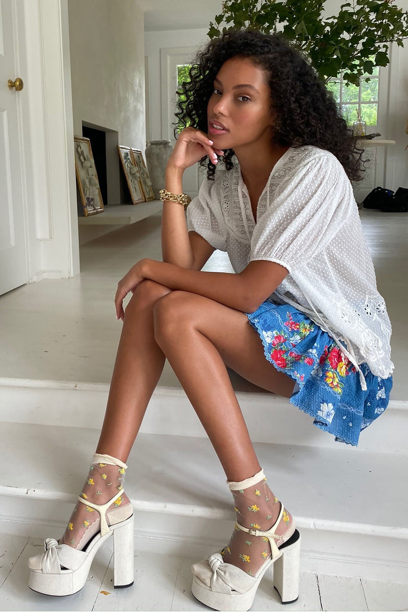Jennings Skirt Apparel LoveShackFancy   