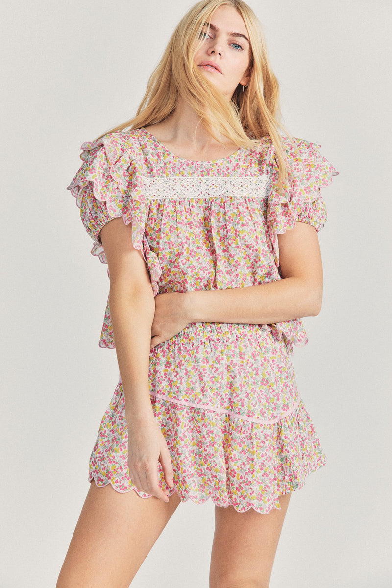 Memphis Skirt Apparel LoveShackFancy   