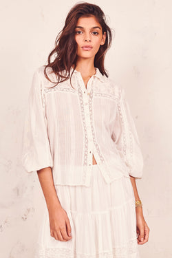 Ronda Top Apparel & Accessories LoveShackFancy   