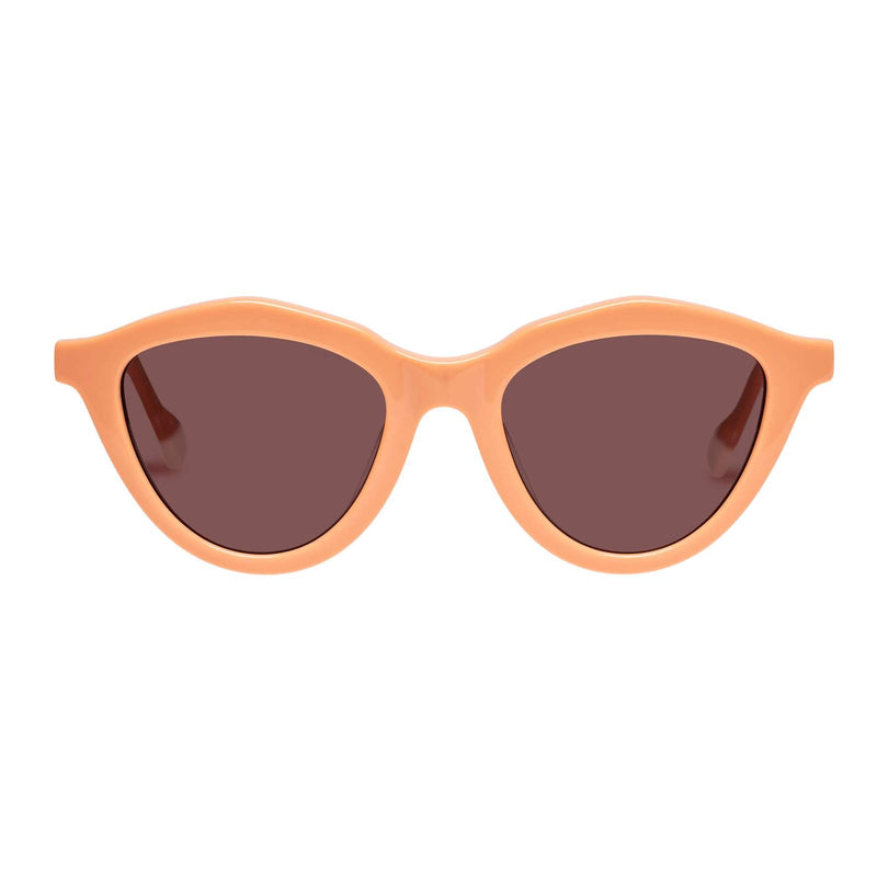 Medina Maze Sunglasses Accessories Le Specs Luxe Faded Apricot One Size 