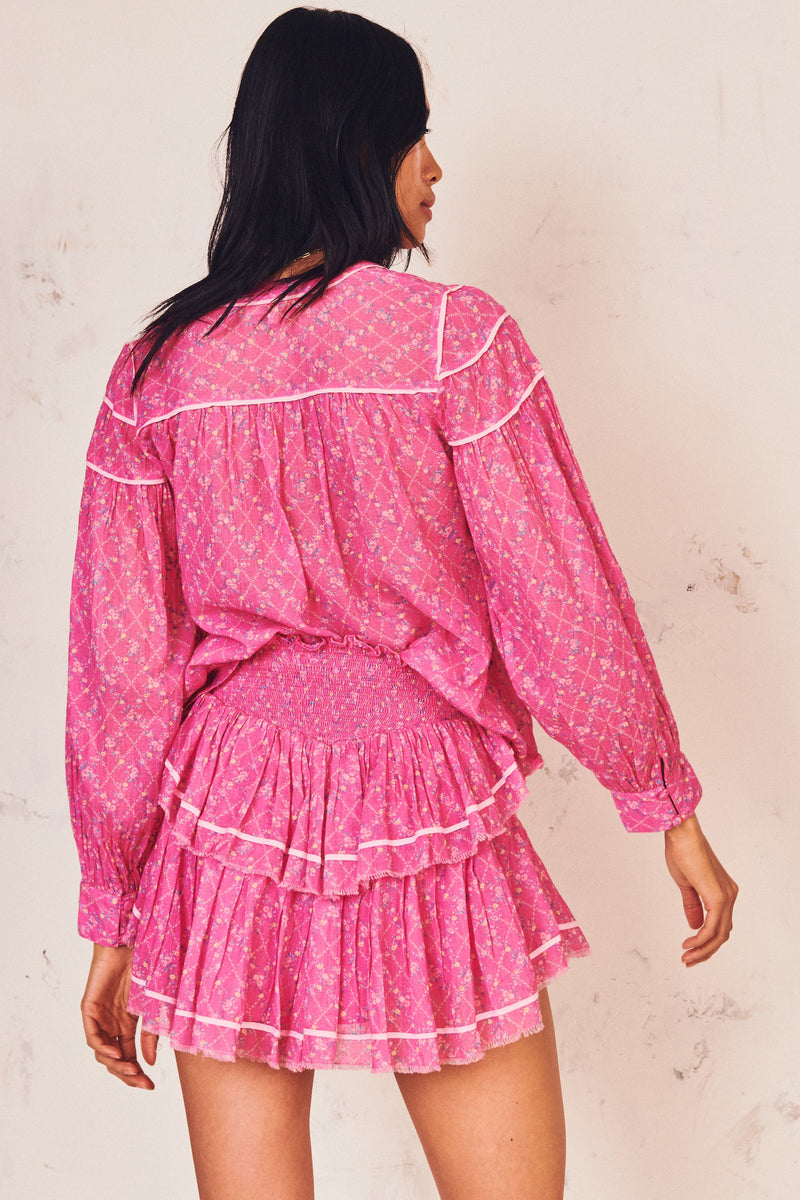 Neve Mini Skirt Apparel LoveShackFancy   