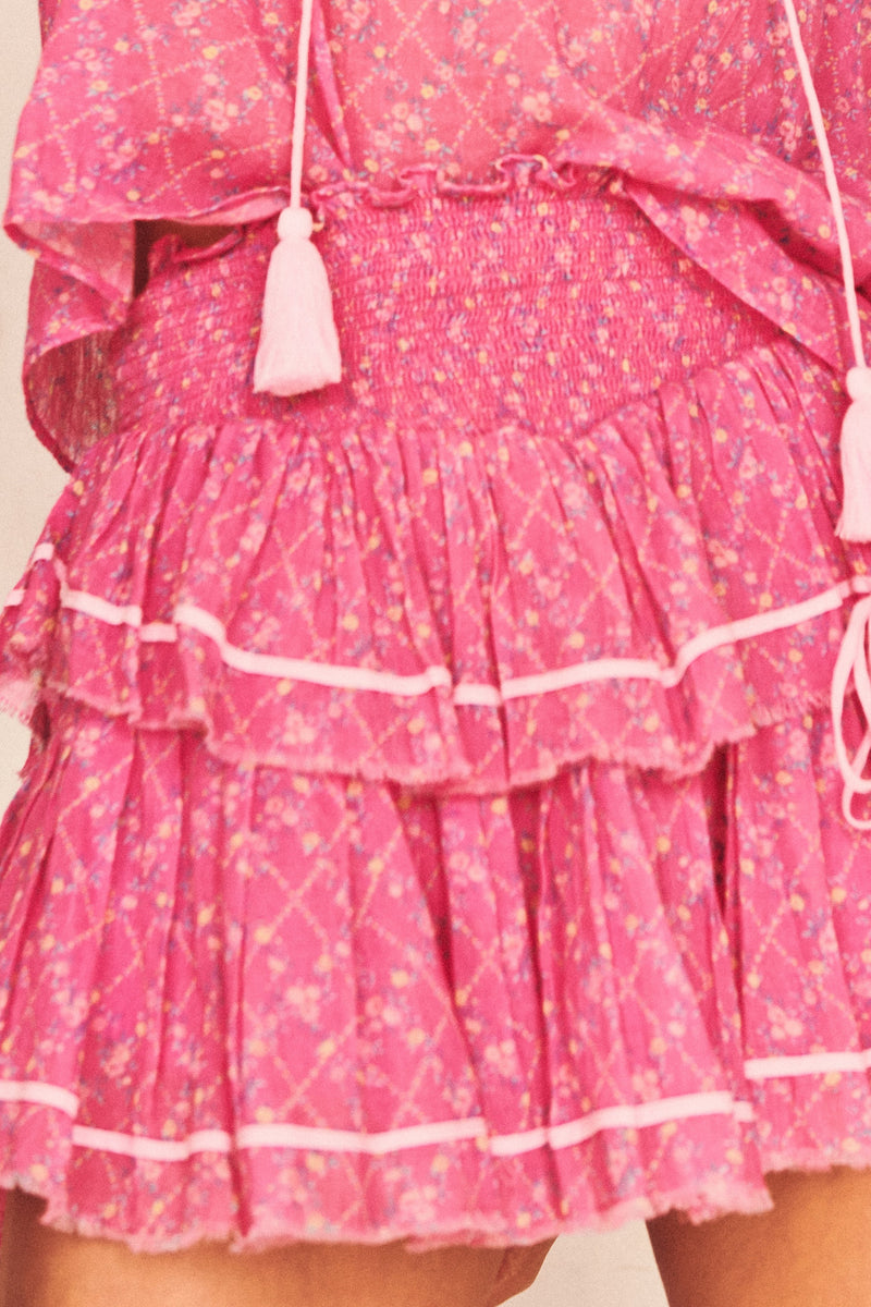 Neve Mini Skirt Apparel LoveShackFancy   